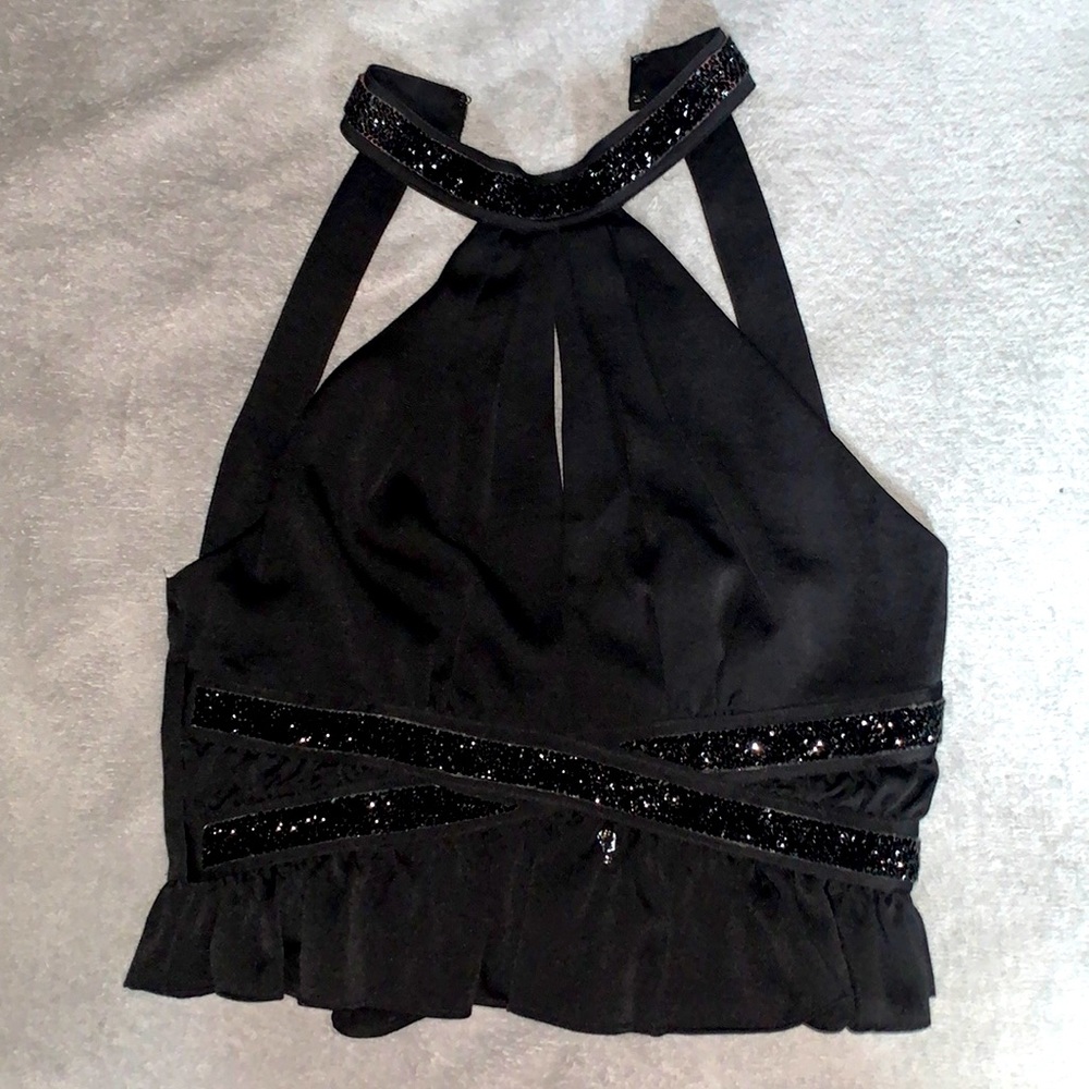 Express size 00 black blouse